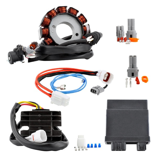 Kimpex HD Ensemble de stator, régulateur redresseur de voltage & boîtier électronique haute performance YAMAHA - 345041