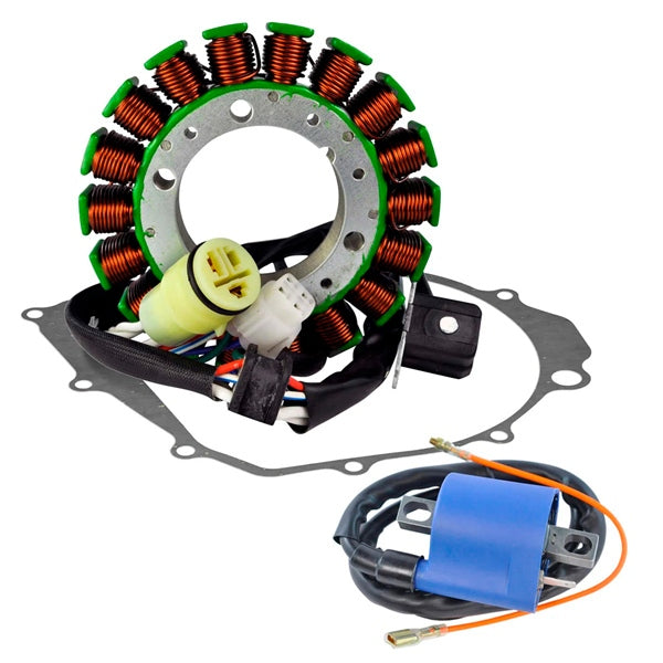 Kimpex HD Ensemble de stator, bobine d'allumage externe et joint d'étanchéité du couvert de magneto YAMAHA - 345470 - RecreaShop