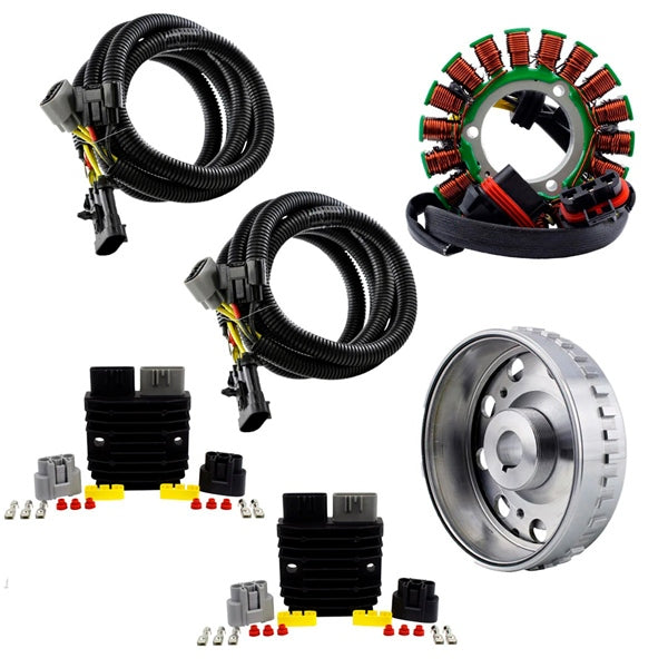 Kimpex HD Ensemble de stator SPLYT, régulateur et volant moteur HP POLARIS - 345602 - RecreaShop