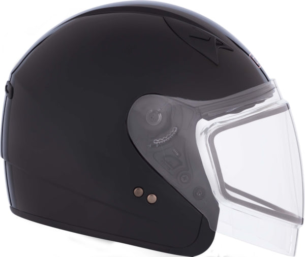 CKX Casque Ouvert VG977, hiver Solid Noir - RecreaShop