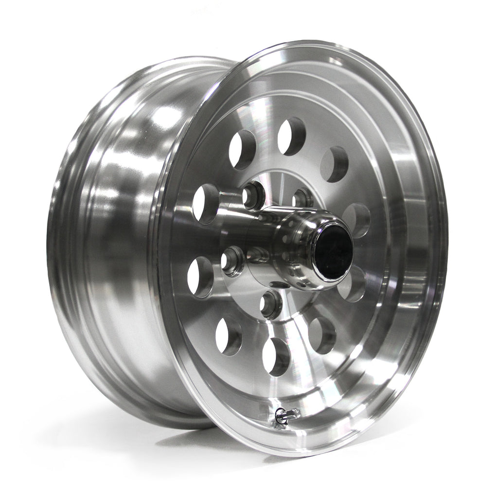 Jante 14" x 5 1/2" 5 trous 2040 lbs aluminium modulaire et centre de roue - RecreaShop