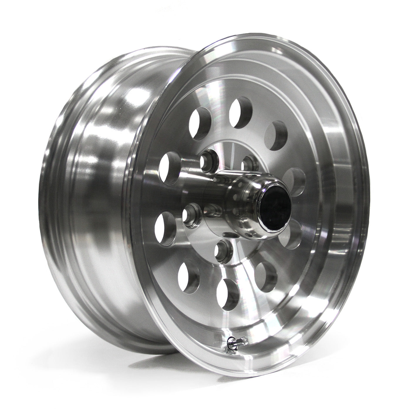 Jante 14" x 5 1/2" 5 trous 2040 lbs aluminium modulaire et centre de roue - RecreaShop