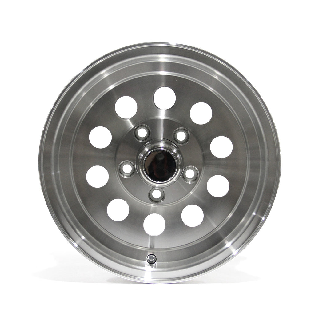 Jante 14" x 5 1/2" 5 trous 2040 lbs aluminium modulaire et centre de roue - RecreaShop