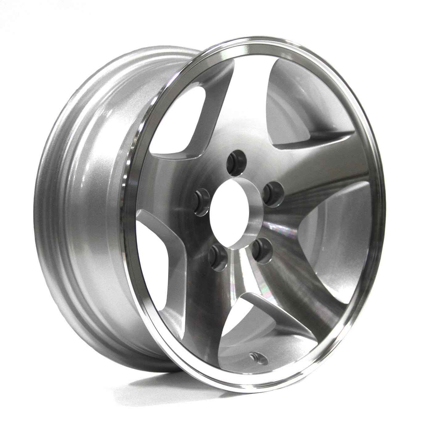 Jante 14" x 5 1/2" 5 trous 2040 lbs aluminium Five Star - RecreaShop