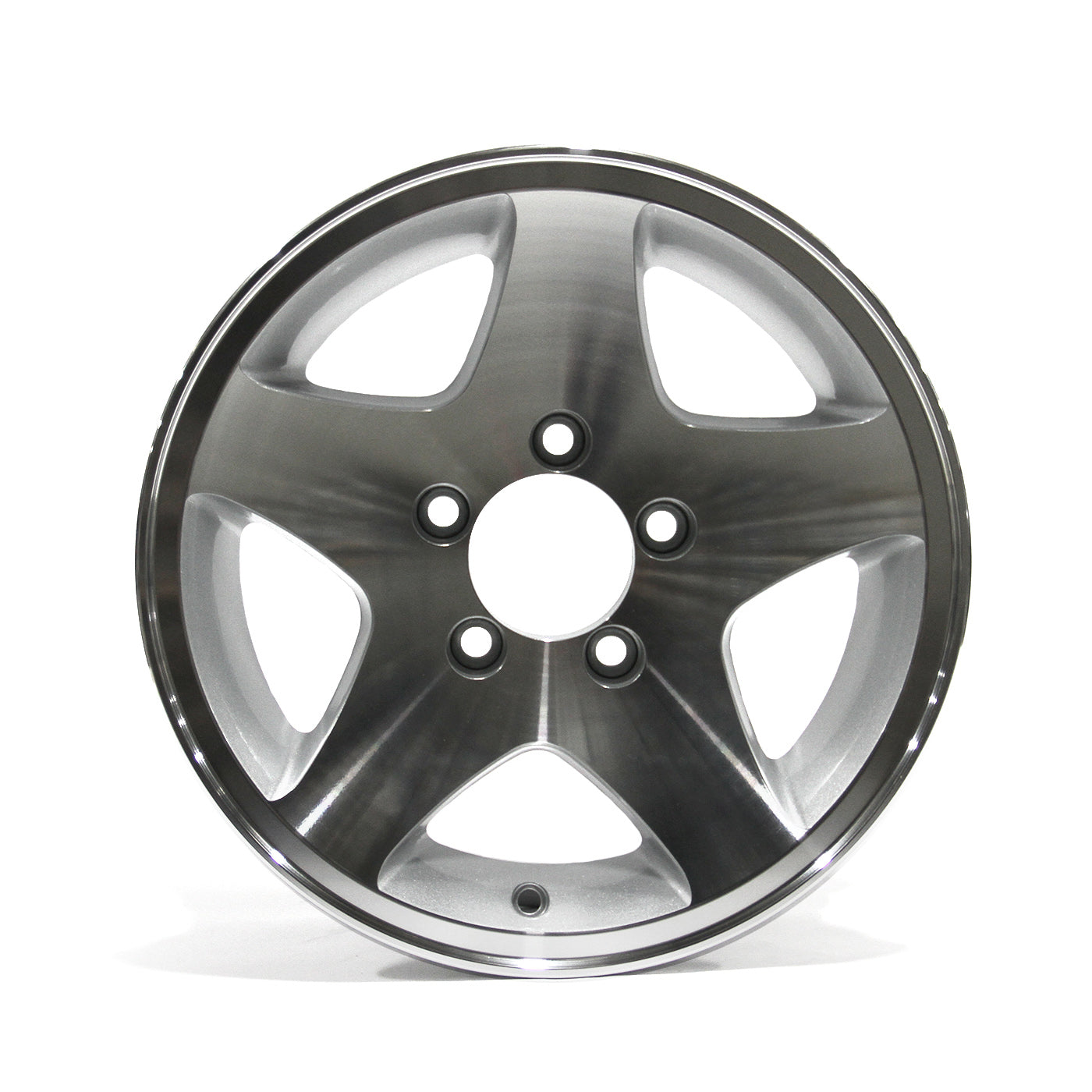 Jante 14" x 5 1/2" 5 trous 2040 lbs aluminium Five Star - RecreaShop
