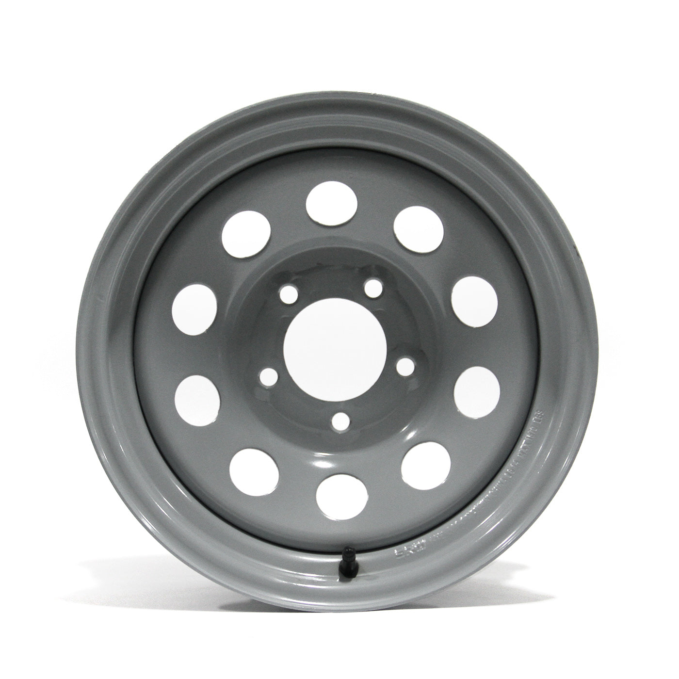 Jante 14" x 6" 5 trous 2040 lbs modulaire grise - RecreaShop