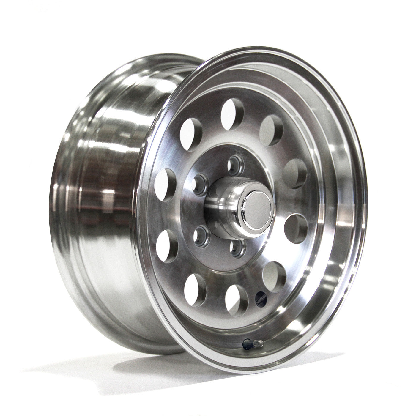 Jante 15" x 6" 5 trous 2150 lbs aluminium modulaire et centre de roue - RecreaShop