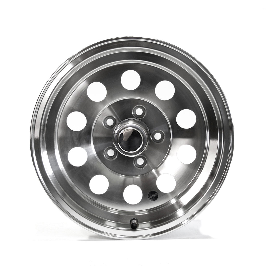Jante 15" x 6" 5 trous 2150 lbs aluminium modulaire et centre de roue - RecreaShop