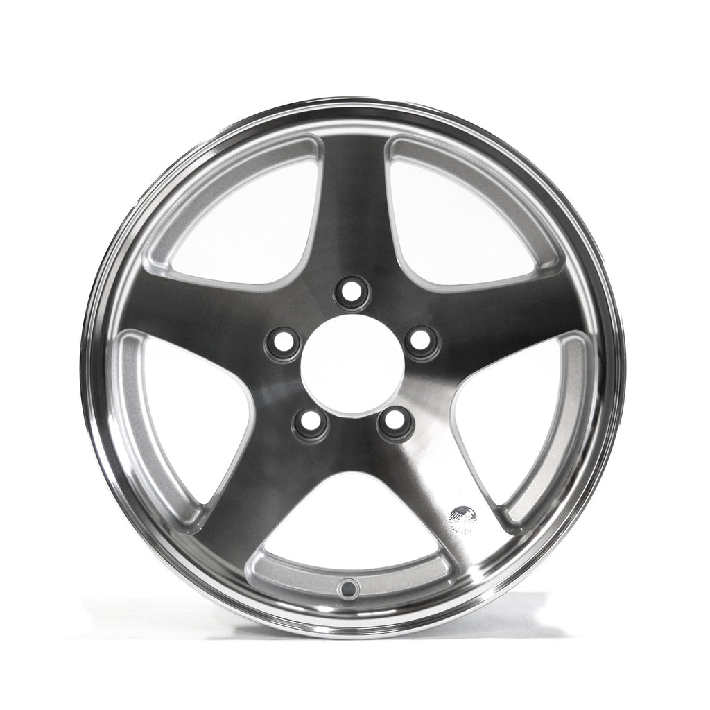 Jante 15" x 5" 5 trous 2150 lbs aluminium Five star - RecreaShop