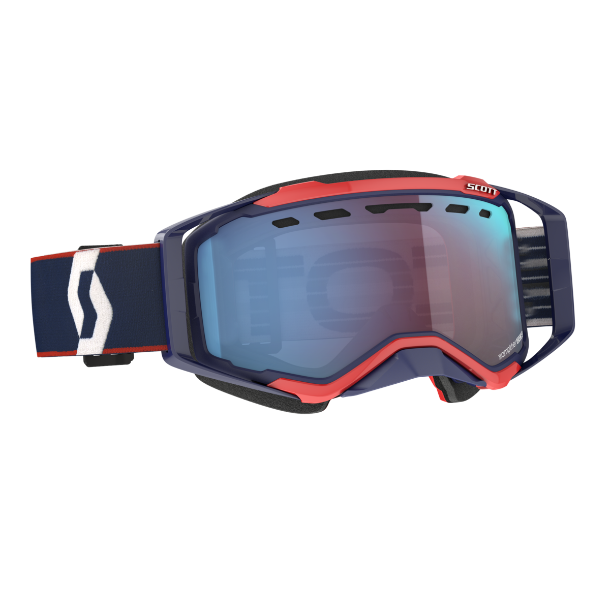 SCOTT Prospect Snowcross Lunettes Bleu/Rouge