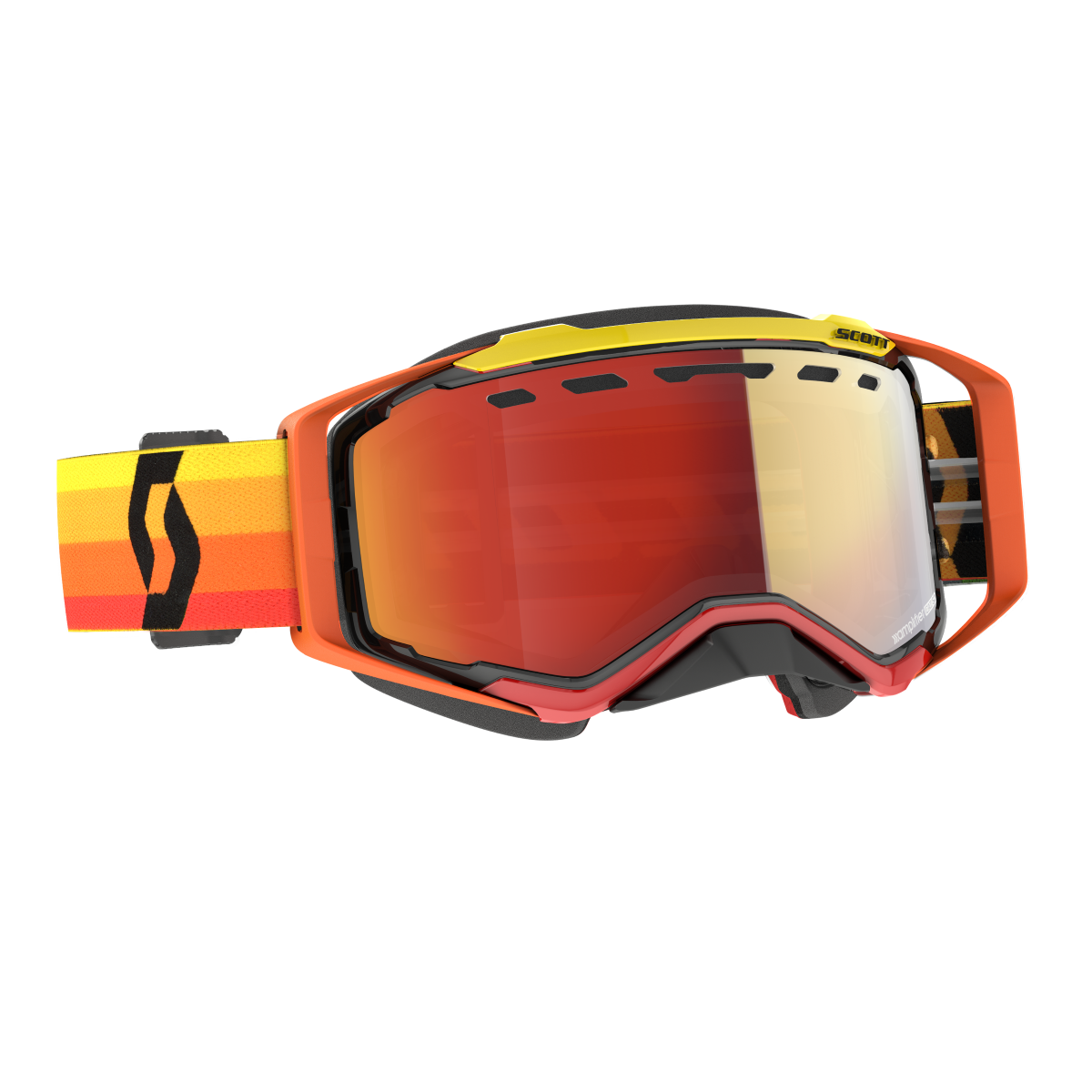 SCOTT Prospect Snowcross Lunettes Orange/Jaune