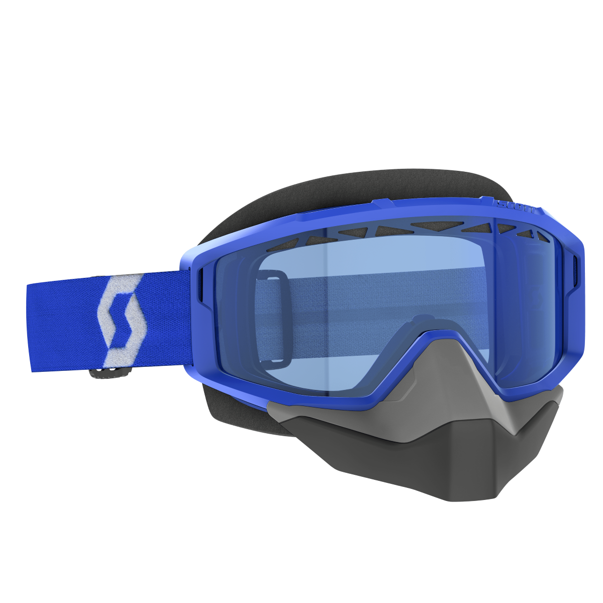 SCOTT Primal Snowcross Lunettes Bleu/Blanc - Récréashop
