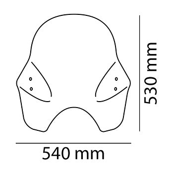 Puig Pare-brise Touring APRILIA, BMW, DUCATI, HARLEY-DAVIDSON, HONDA, HUSQVARNA, HYOSUNG, INDIAN, KAWASAKI, SUZUKI, TRIUMPH, YAMAHA - Récréashop