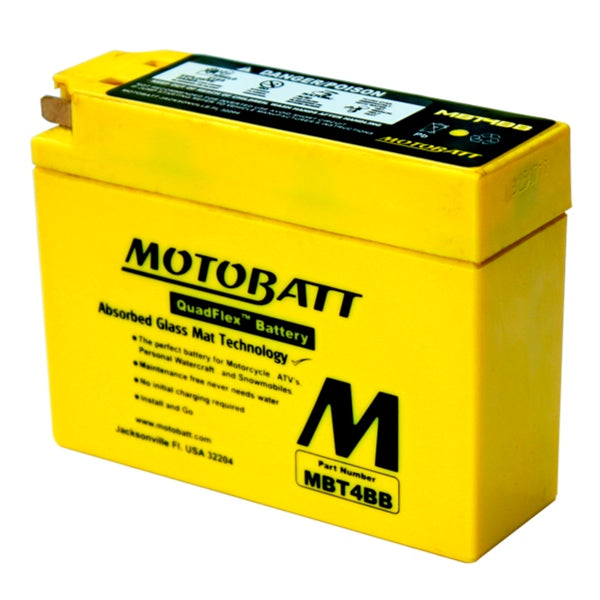 Motobatt Batterie AGM Quadflex MBT4BB - RecreaShop
