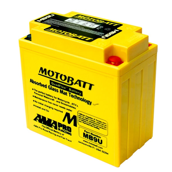 Motobatt Batterie AGM Quadflex MB9U - RecreaShop