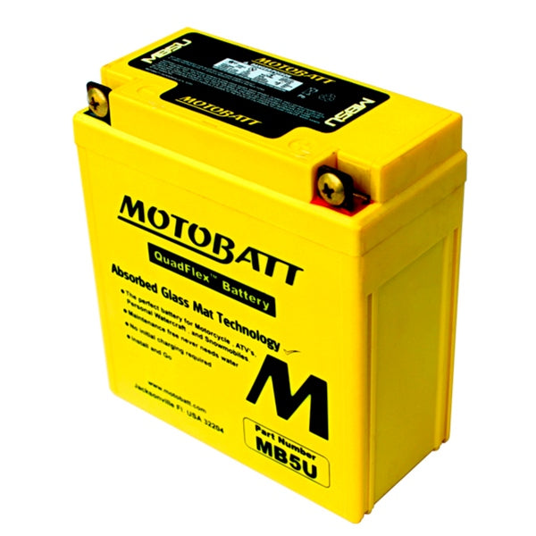 Motobatt Batterie AGM Quadflex MB5U - RecreaShop