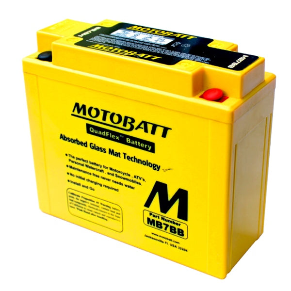 Motobatt Batterie AGM Quadflex MB7BB - RecreaShop