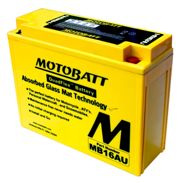 Motobatt Batterie AGM Quadflex MB16AU - RecreaShop