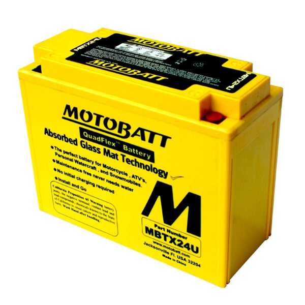 Motobatt Batterie AGM Quadflex MBTX24U - RecreaShop