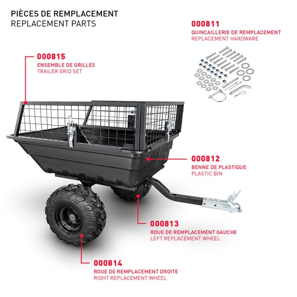 Kimpex Remorque VTT/UTV