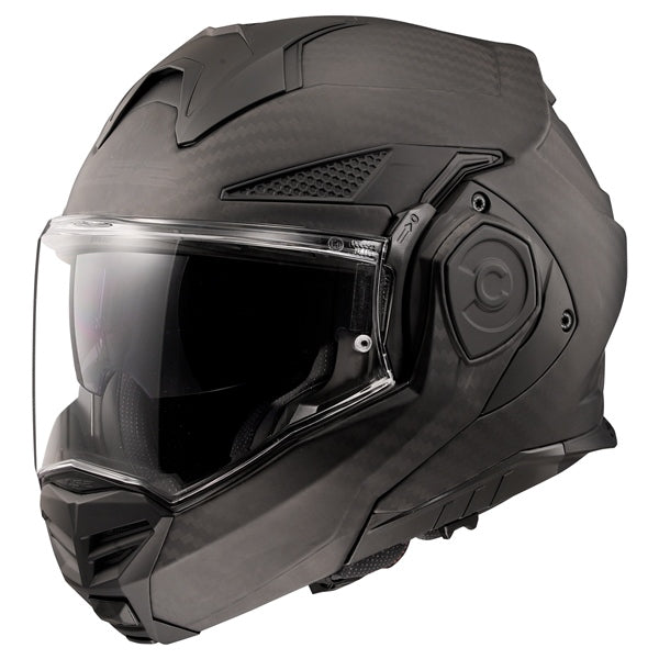 LS2 Casque modulaire Advant X Carbone Noir mat - RecreaShop