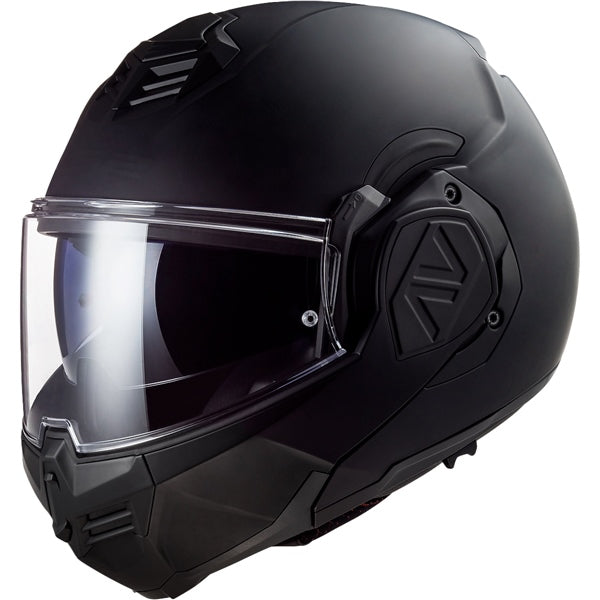 LS2 Casque modulaire Advant Noir mat - RecreaShop