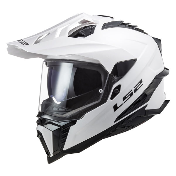 LS2 Casque hors-route Explorer Solid - Sans lunette Blanc - RecreaShop