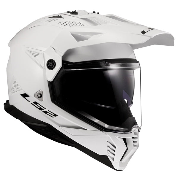 LS2 Casque hors-route Blaze II Solid - Sans lunette Blanc - RecreaShop