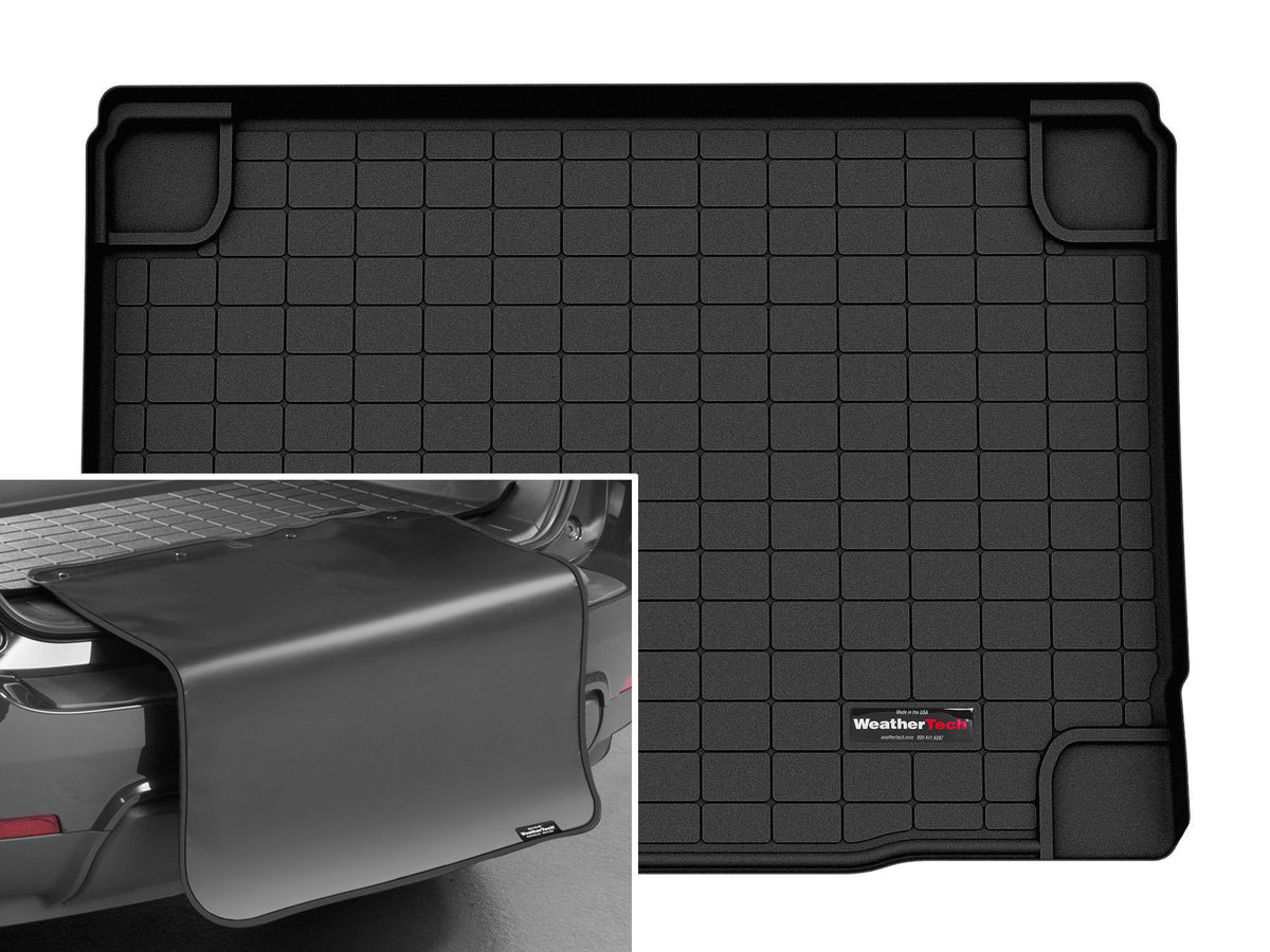 Tapis de coffre Cargo Liner derrière la 2e rangée noir avec protecteur de pare-chocs WeatherTech Ford Bronco Raptor 2022-2026 / Ford Bronco 2021 - Récréashop