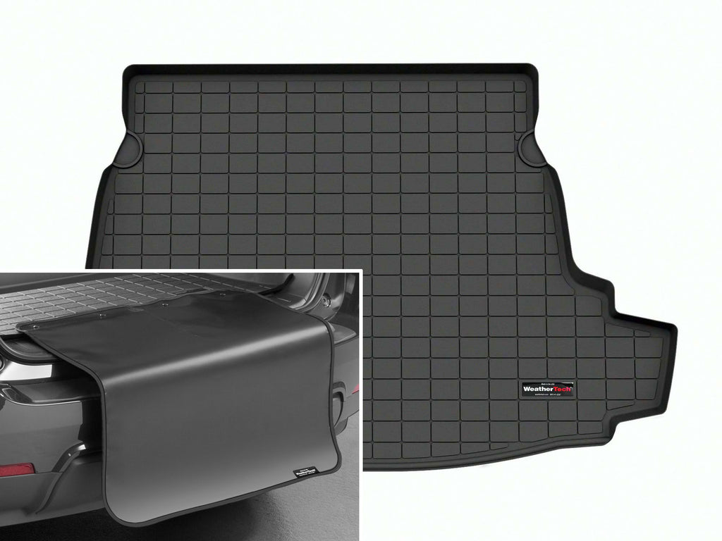 Tapis de coffre Cargo Liner derrière la 2e rangée noir avec protecteur de pare-chocs WeatherTech Toyota RAV4 Prime 2021-2024 / Toyota RAV4 Plug-In Hybrid 2025 - Récréashop