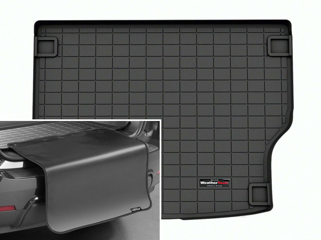 Tapis de coffre Cargo Liner derrière la 2e rangée noir avec protecteur de pare-chocs WeatherTech Kia Niro Plug-In Hybrid 2023-2025 - Récréashop