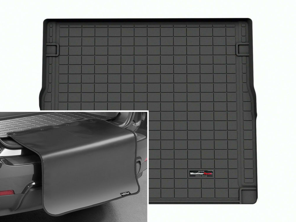 Tapis de coffre Cargo Liner derrière la 2e rangée noir avec protecteur de pare-chocs WeatherTech Land Rover Range Rover Sport 2023-2026 / Land Rover Range Rover Sport PHEV 2023-2026 - Récréashop