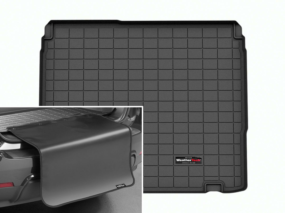 Tapis de coffre Cargo Liner derrière la 2e rangée noir avec protecteur de pare-chocs WeatherTech Toyota Prius 2023-2024 et autres véhicules - Récréashop