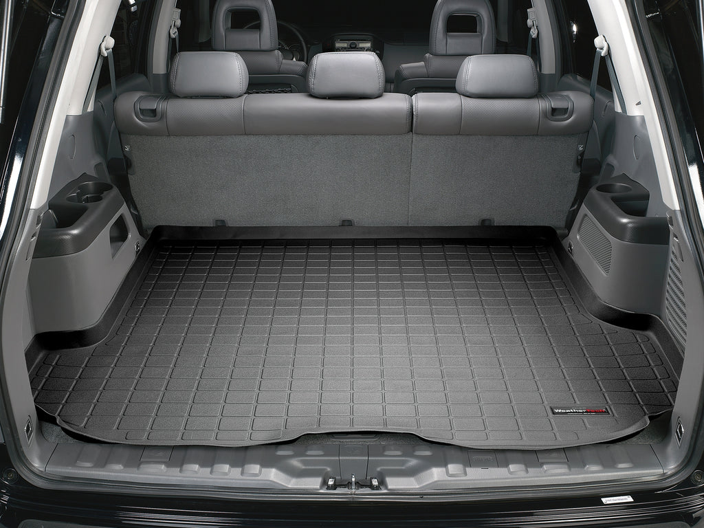 Tapis de coffre Cargo Liner derrière la 2e rangée noir WeatherTech Acura MDX 2001-2006 / Honda Pilot 2003-2008 - Récréashop