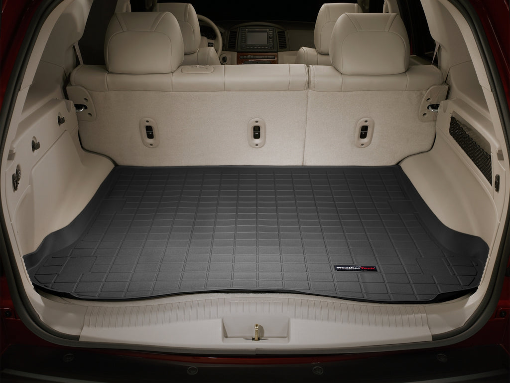 Tapis de coffre Cargo Liner derrière la 2e rangée noir WeatherTech Jeep Grand Cherokee 2005-2010 - Récréashop