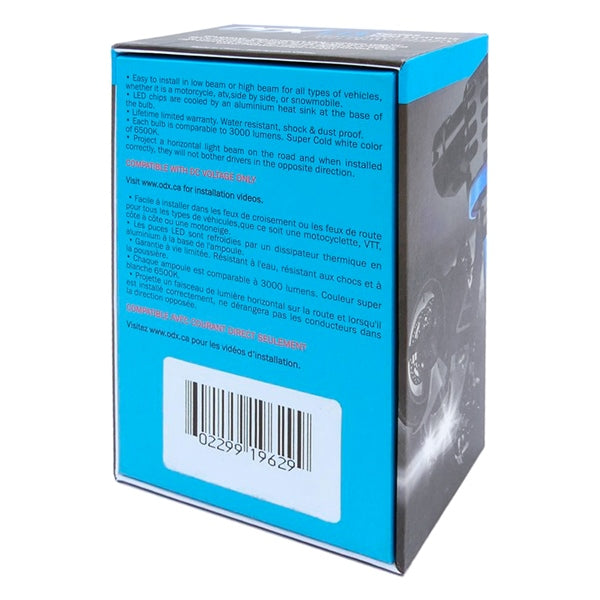 ODX Ampoule DEL série Li3 9012