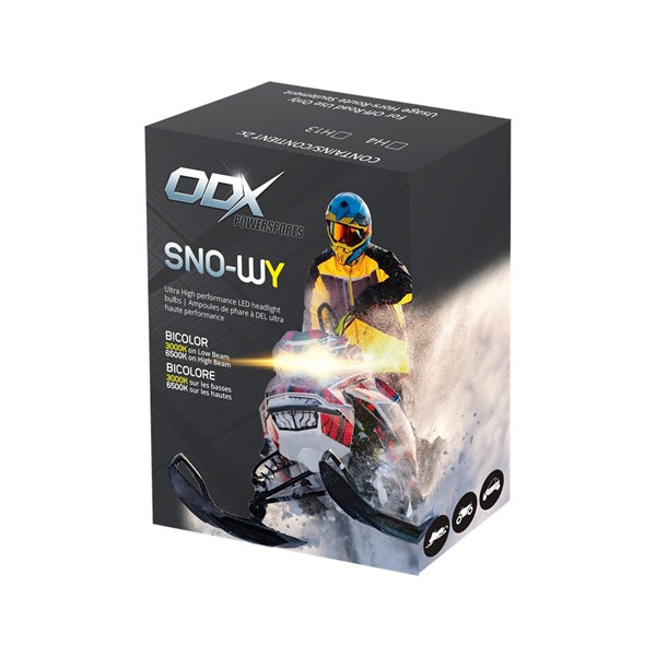 ODX Ampoule DEL bicolore SNO-WY H4 - RecreaShop