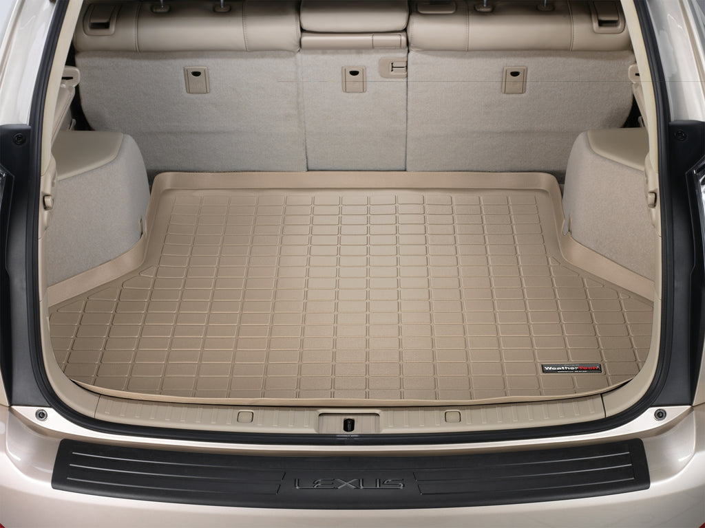 Tapis de coffre Cargo Liner derrière la 2e rangée beige WeatherTech Lexus RX 2004-2009 - Récréashop
