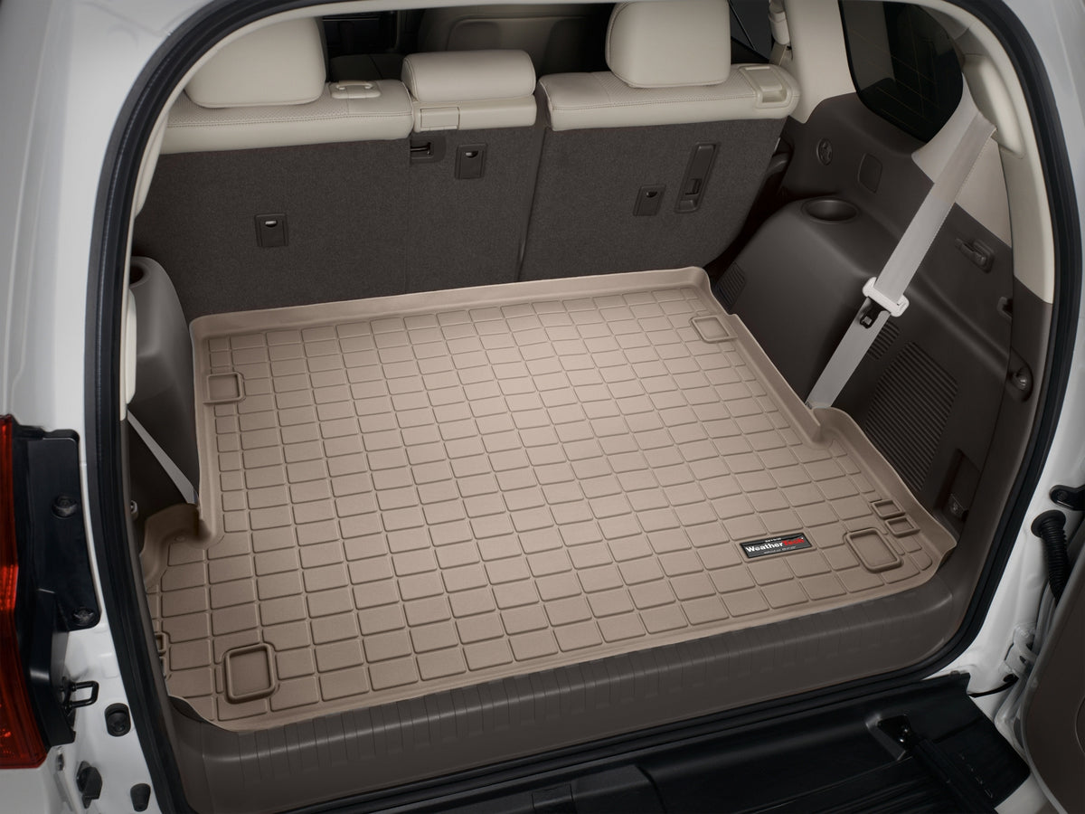 Tapis de coffre Cargo Liner derrière la 2e rangée beige WeatherTech Lexus GX 2010-2023 (Three-zone climate con - Récréashop