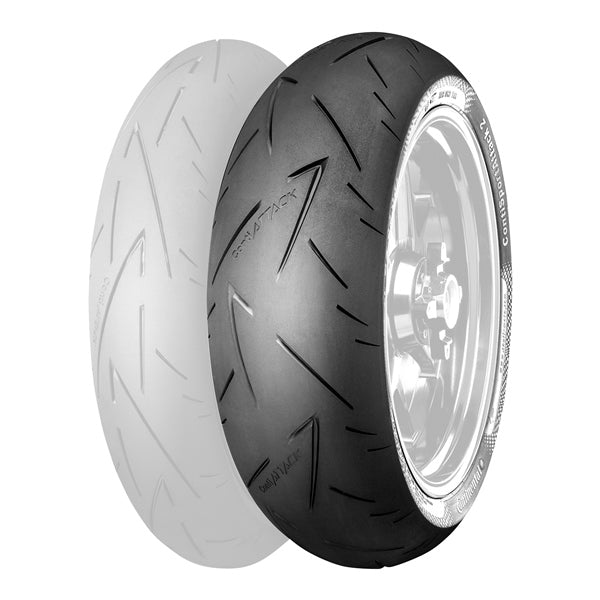 Continental Pneu ContiSport Attack 2 - Pneu Arrière - RecreaShop