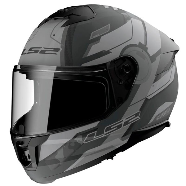 LS2 Casque intégral Stream II Shadow - Été Gris - RecreaShop