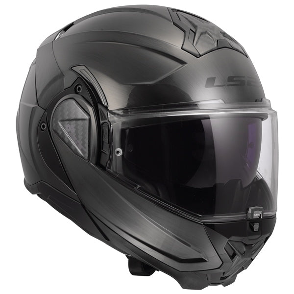 LS2 Casque modulaire Advant II Jeans Gris brillant - RecreaShop