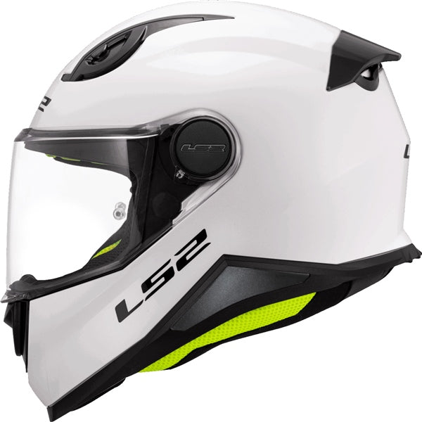 LS2 Casque intégral FF812 Kid - Junior Solid - Été Blanc - RecreaShop