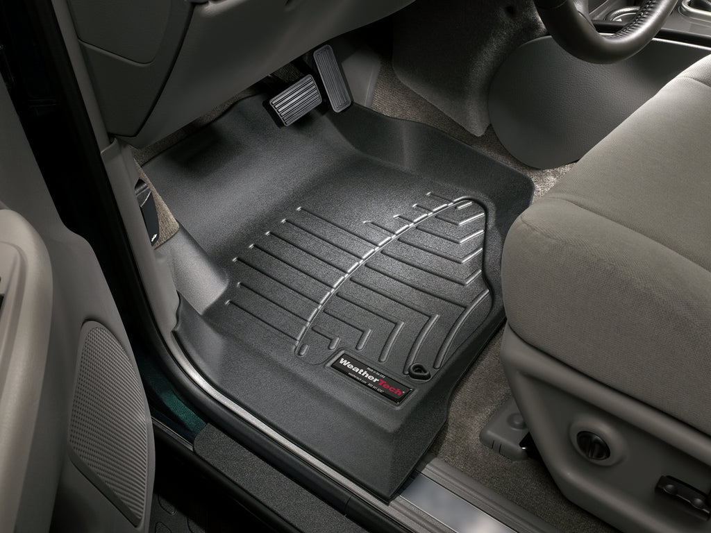 Tapis avant FloorLiner noir WeatherTech Chevrolet TrailBlazer 2002-2009 et autres véhicules - Récréashop