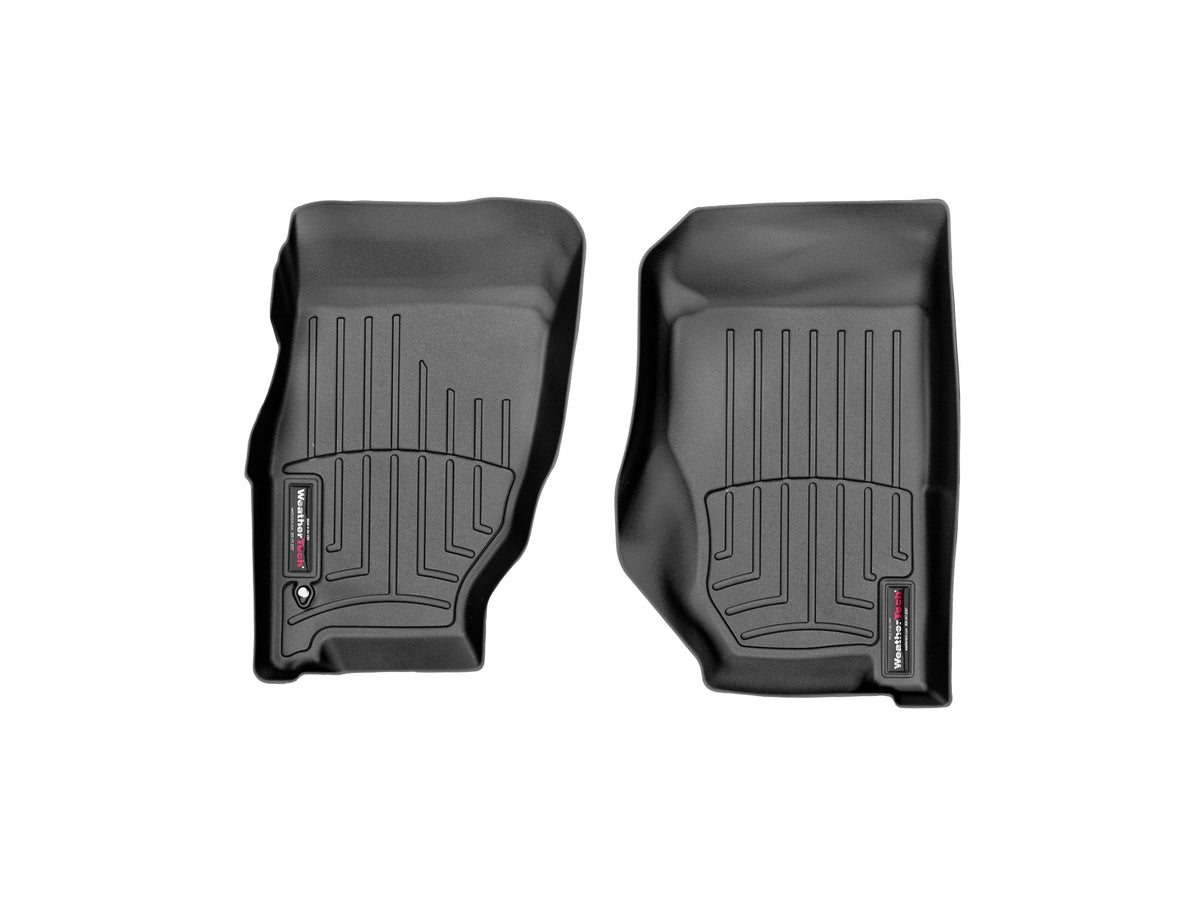 Tapis avant FloorLiner noir WeatherTech Jeep Liberty 2002-2007 (sans repose-pied gauche seulement) - Récréashop