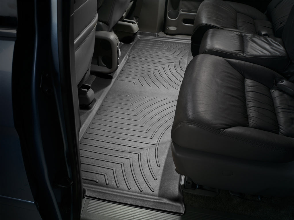 Tapis arrière FloorLiner noir WeatherTech Honda Odyssey 2005-2010 - Récréashop