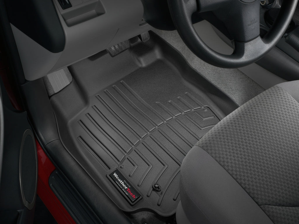 Tapis avant FloorLiner noir WeatherTech Toyota RAV4 2006-2012 - Récréashop