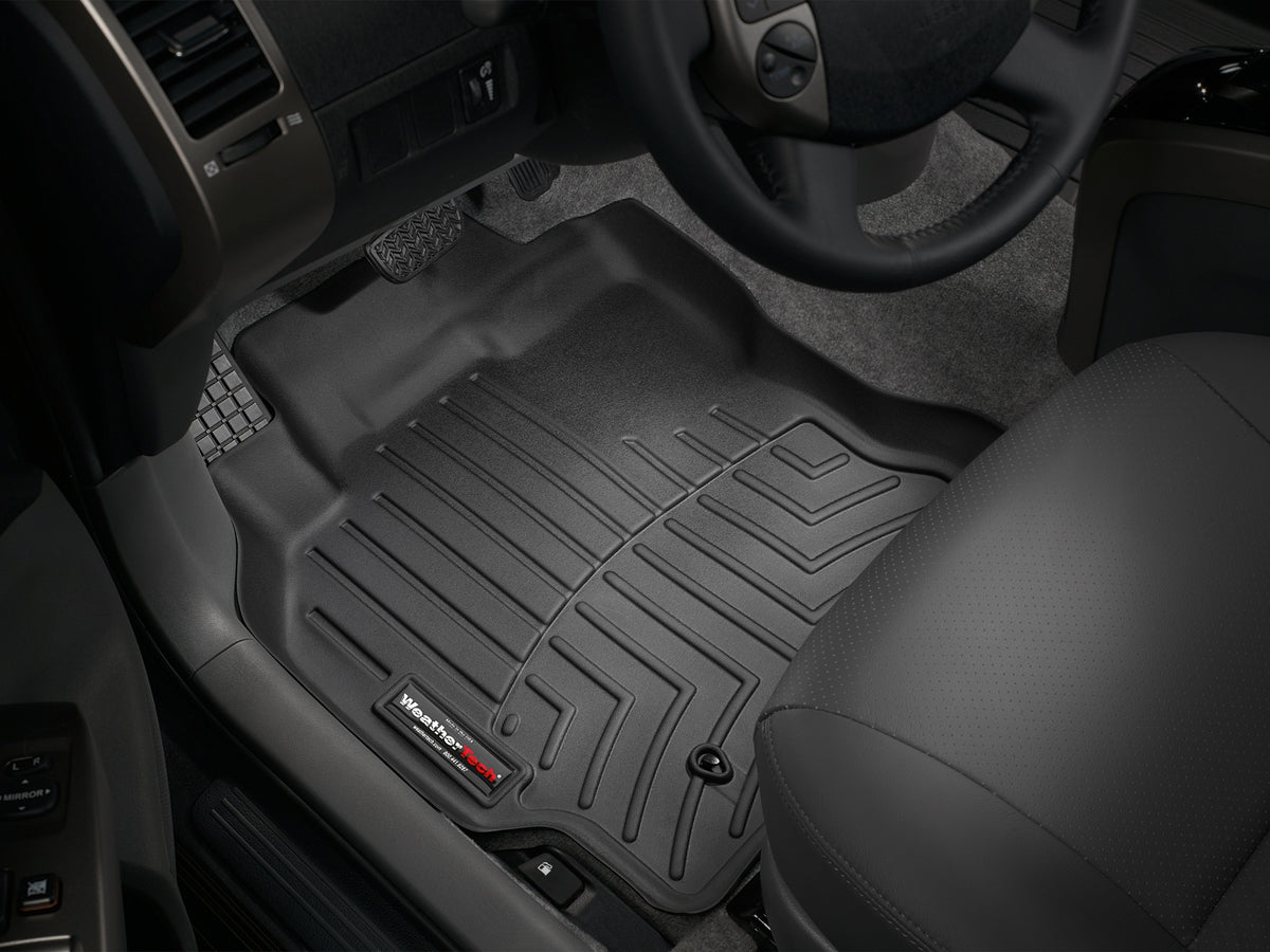 Tapis avant FloorLiner noir WeatherTech Toyota Prius 2004-2009 - Récréashop