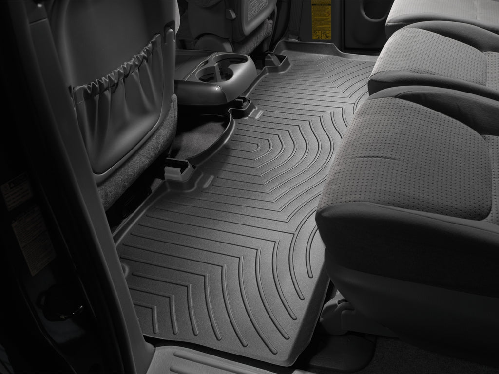 Tapis arrière FloorLiner noir WeatherTech Toyota Sienna 2004-2010 - Récréashop