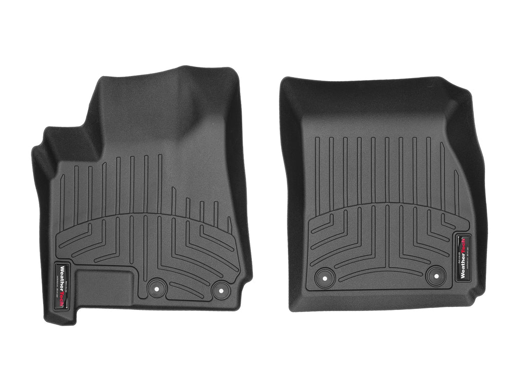 Tapis avant FloorLiner noir WeatherTech Buick Regal 2011-2016 (avec crochets de retenue seulement) - Récréashop